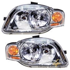 ATEC 2x SCHEINWERFER H7/H7 MIT STELLMOTOR FÜR AUDI A4 8E B7 8H B6 B7 BJ 04-09