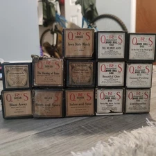 Vintage Player Piano Roll Lot of 20 QRS Word Roll - French American March