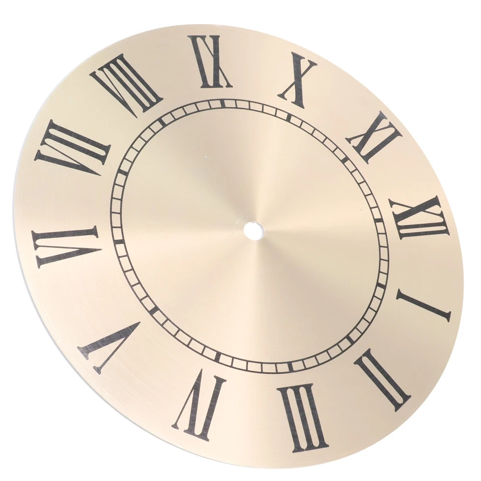 95 Inches Aluminium Roman Numeral Wall Clock Dial Face Replacement High Quality - Image 3 of 4