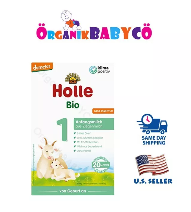 Holle 1 GOAT MILK Organic Baby Formula from DAY 1 400g Free