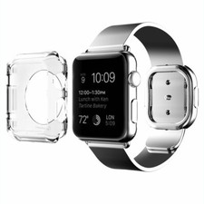 Clear Hard Full Case Cover Screen Protector For Apple Watch Series 3 42mm