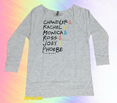 New Friends Ross Rachel Monica Chandler Phoebe Sweatshirt Womens T-shirt 