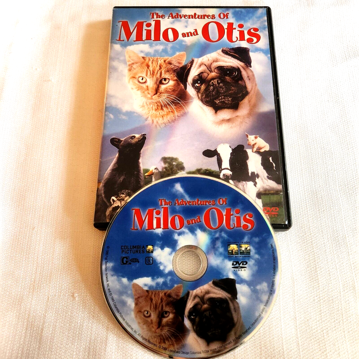 The Adventures of Milo and Otis (DVD, 1989, Full Frame, Columbia