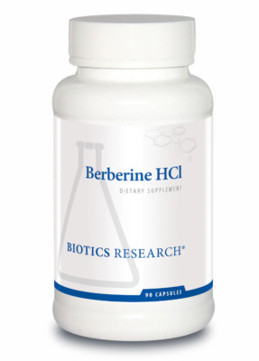 Biotics BERBERINE HCL 90 cap Support Normal Glucose Lipid Metabolism 4/26