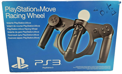Sony Playstation Move Racing Wheel Lenkrad für Playstation 3 PS3 Neu OVP 2.Wahl*