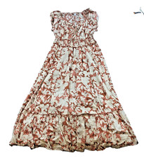old navy summer dress womens L brown