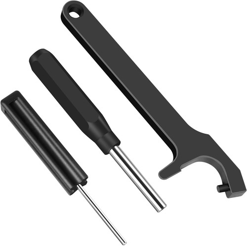 Pistol Slide Rear Sight Pusher Tool W/Glock Tool Kit Front Sight Tool Glock19 BK - Picture 3 of 21