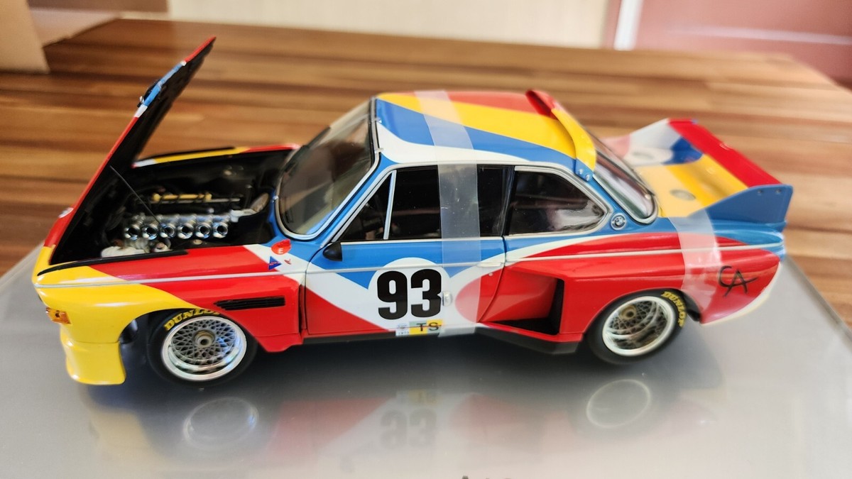 1/18 BMW M3 artcar シリーズ　2台セット Minichamps 1:18 BMW M3 GT2 Jeff Koons BMW Art Car