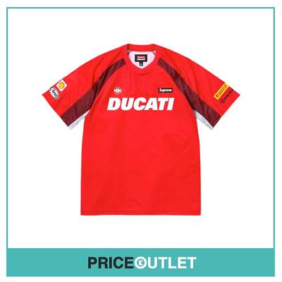 Supreme Ducati Jersey - Red - Size S - BRAND NEW SEALED | eBay UK