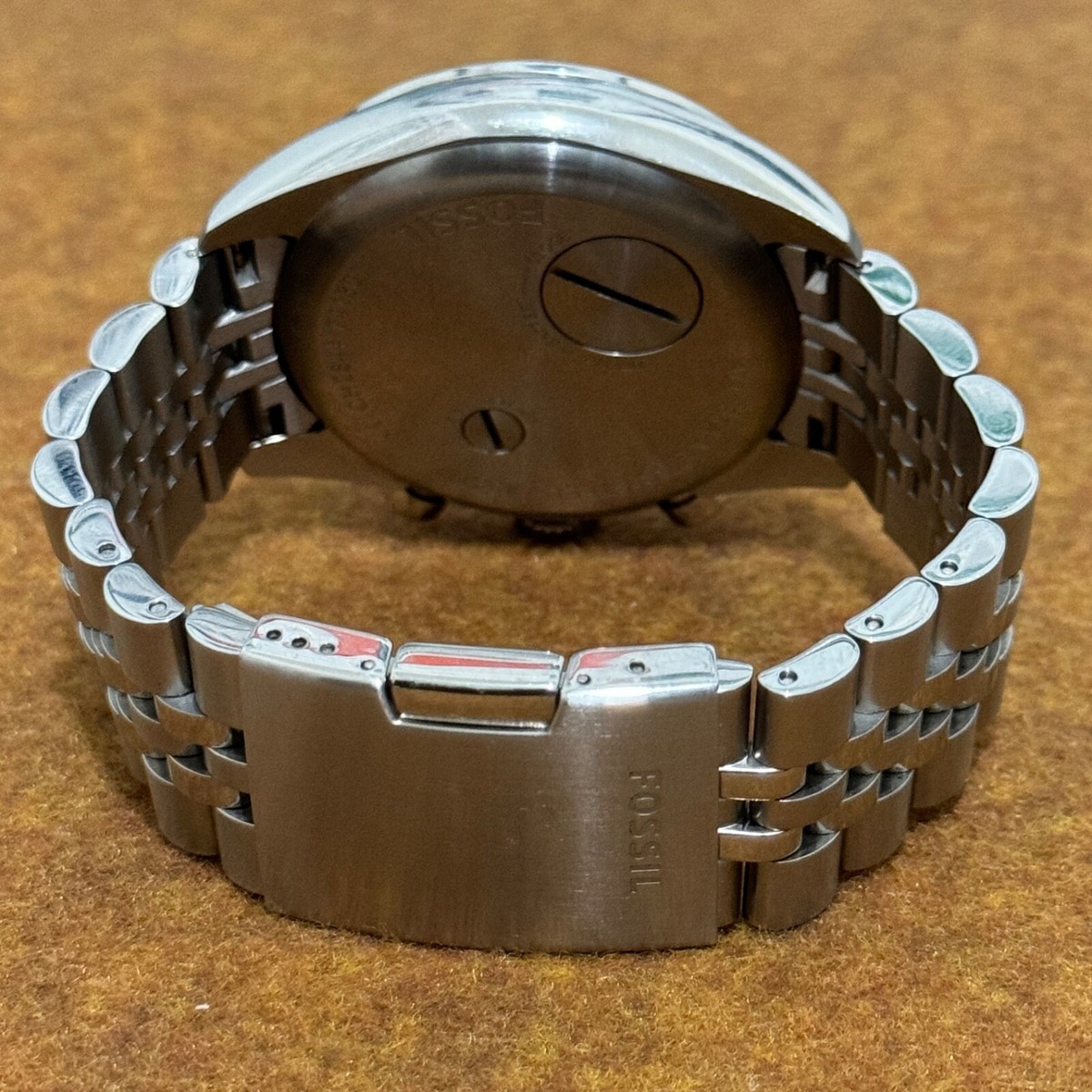 Fossil CH2844 Chrono Blue Dial Watch | eBay