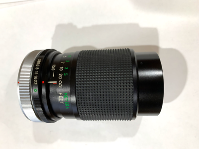 Canon FD Zoom Lens Vivitar 70~150mm 1:3.8 ∅52mm MC Macro Focusing