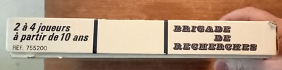 Jeu De Société Brigade De Recherches - Grimaud 1980 - Complet - Occasion