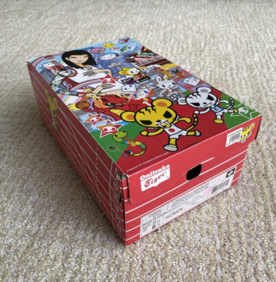 Onitsuka Tiger x Tokidoki Lawnship D985L Women's US 8.5 Shoes BOX ONLY Sky/Ocean