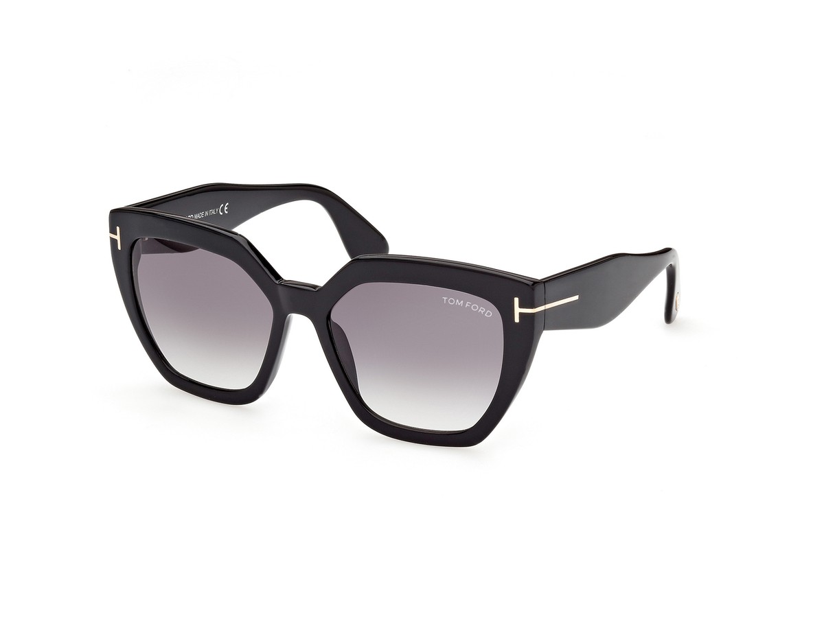 New Tom Ford Women\'s Phoebe Sunglasses Tom Ford Phoebe Sunglasses - Black - Women|FT093901B | thebs.com main image 4