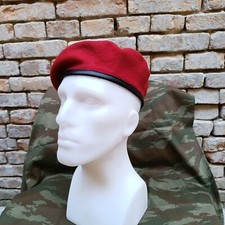 Boina roja serbia ejército serbio boina fuerzas especiales - Paracaidistas 63ª brigada