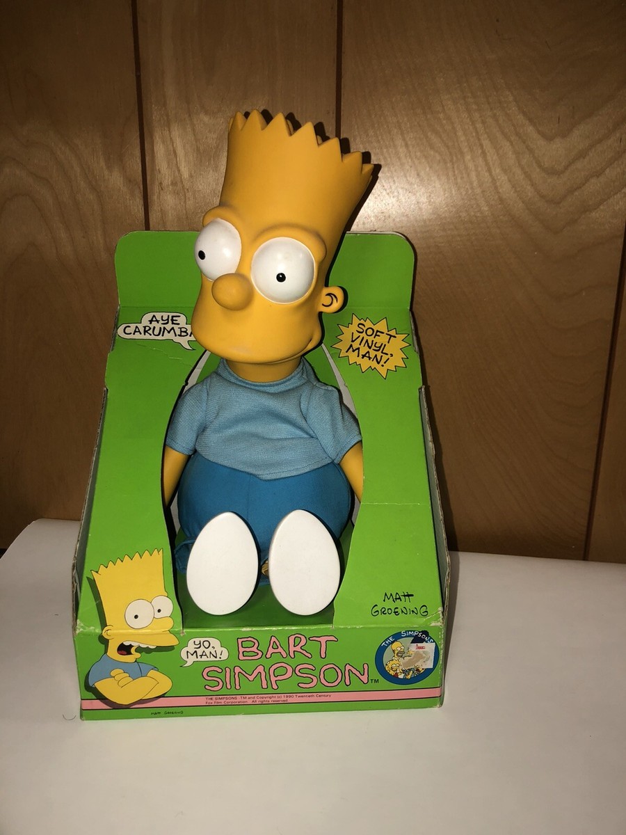 セブンイレブン 冬ギフト カタログ The Simpsons Bart Simpson soft vinyl Dandee Vintage 1990's その他