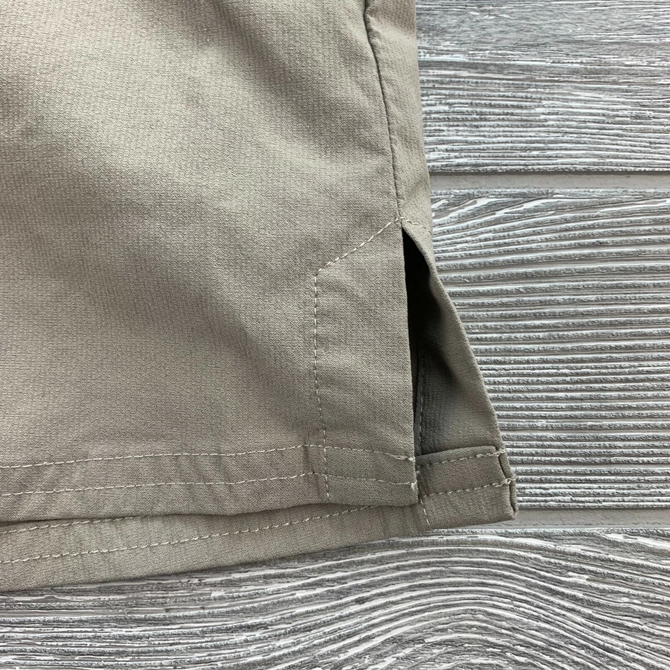 *LL BEAN Girls Skirt Favorite Fit Straight Size 16 Tan Skirt Skort - Image 2 of 4