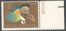 US. 1486. 8c. Henry Ossawa Tanner (1859-1937) Painter. Single w/Pl#. MNH. 1973
