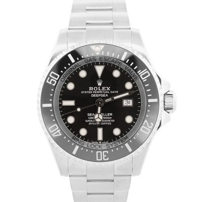 2022 PAPERS Rolex Sea-Dweller Deepsea BLACK 44mm Stainless Steel 126660 BOX
