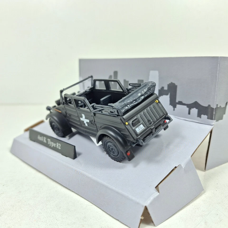 1/43 Coche car auto Volkswagen Type 82 4x4 cabriolet 1940 Hongwell - Imagen 2 de 3