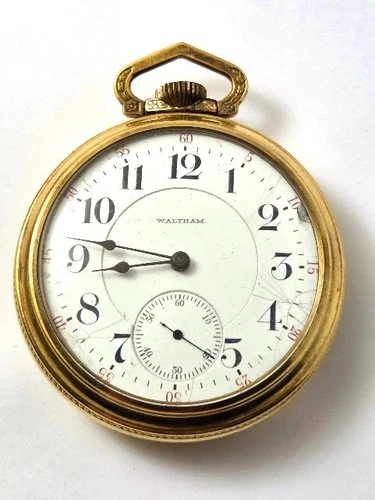 Vintage Waltham 18S Pocket Watch, 1900's, Vintage Watches