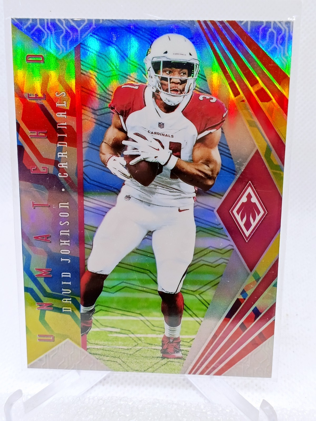 2018 Panini Phoenix - Unmatched David Johnson #27 Color Burst