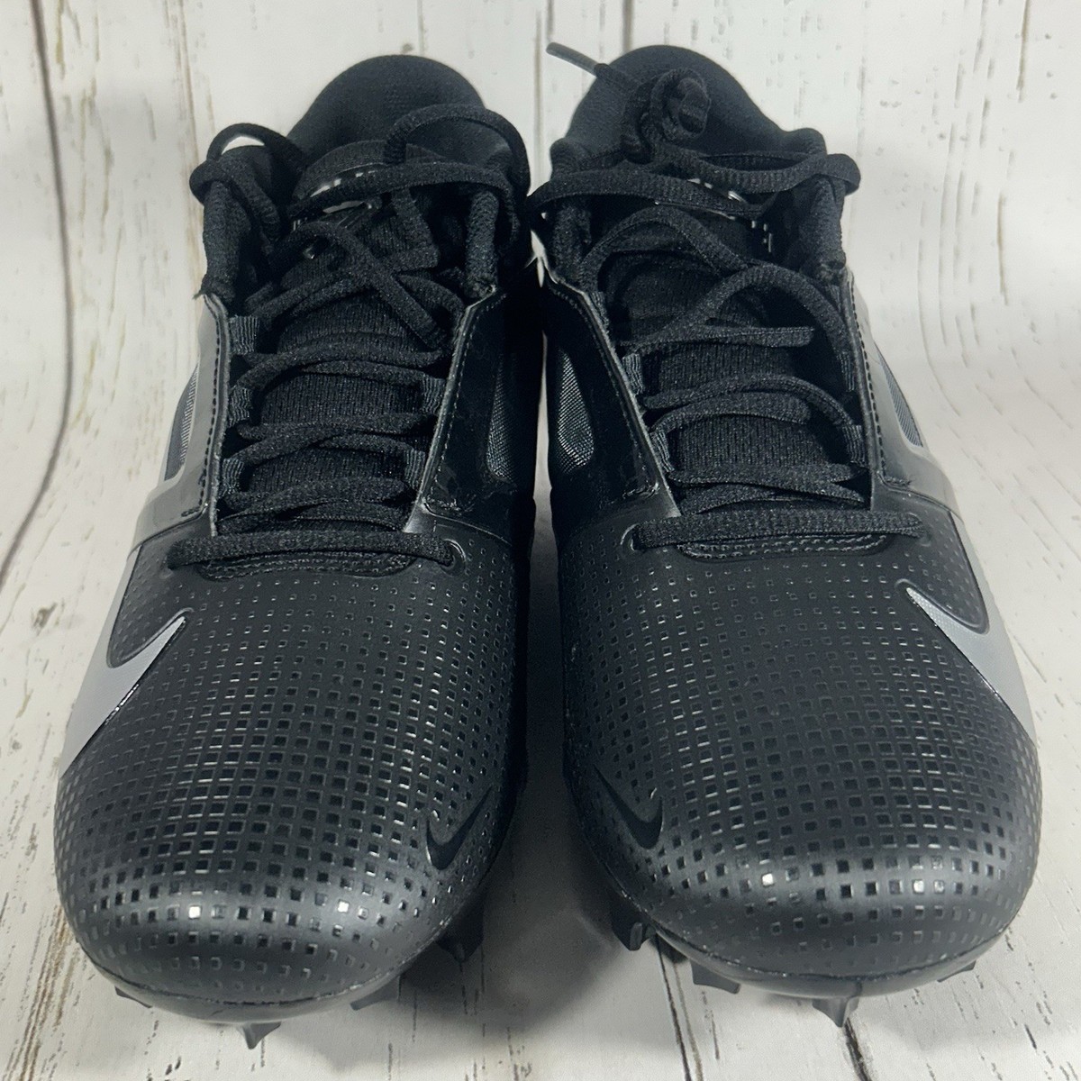 Nike Alpha Menace 4 Pro Black Football Cleats Mens Size 10  display picture 3