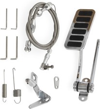 Throttle Pedal Kit Reliable 24 Inch For Universal Carb Stud Throttle Pedal Kit Reliable 24 Inch For Universal Carb Stud