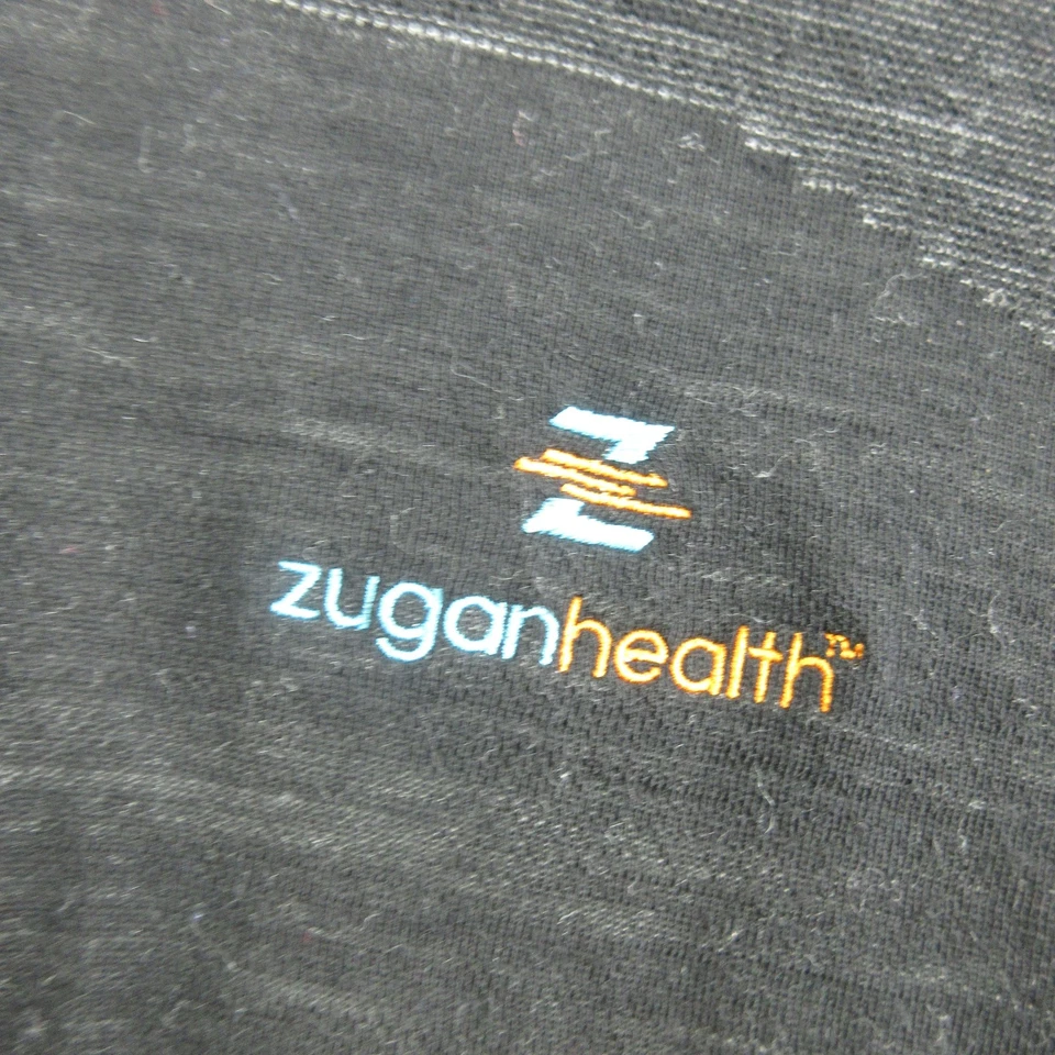 Suéter Smartwool Para Hombres Mediano Negro 1/4 Cremallera Lana Merino Capa Base Pullover Foto 3 de 4