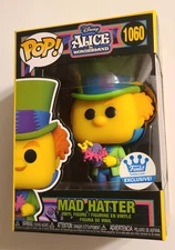 Funko Pop Disney Alice in Wonderland #1060 Mad Hatter Black Light, Funko Shop