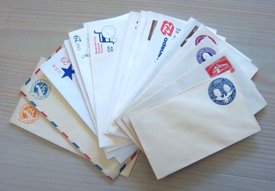 U.S. Mint Postal Stationery - Lot / 20 Envelopes - U348 - U624 + UC1 / UC3???