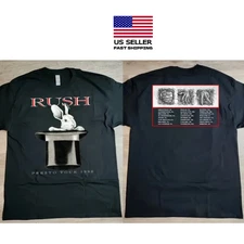 Vintage 1990 Rush Rabit Presto North America Tour T-Shirt