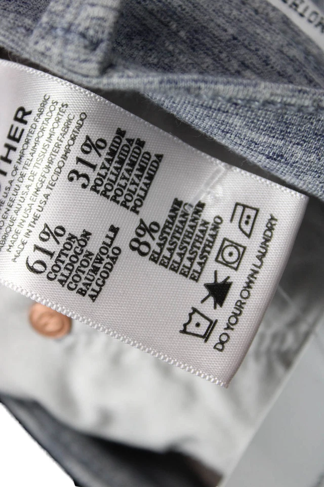 Mother Unisex Jogger Sweatpants Gray Button Fly Size 26 - Image 4 of 4