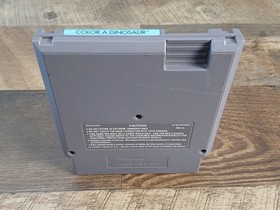 Color a Dinosaur (Nintendo Entertainment System, 1993) NES Game Only - Tested