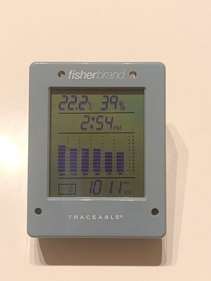Traceable Digital Barometer für Luftdruck Temperatur Luftfeuchtigkeit