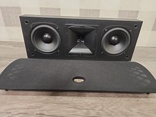 Klipsch SC 5 Black Impedance 8 Ohms 100 Watts Center Speaker Good Condition    