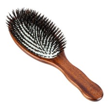 ACCA KAPPA Classic Oval Hair Brush Pure Boar Bristles Kotib  Wood Polishing