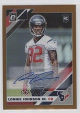 2019 Panini Donruss Optic Rookies Bronze Prizm Lonnie Johnson Jr #126 Auto 0w9p