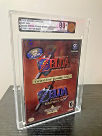 Legend of Zelda Ocarina of Time & Masterquest VGA 90+ Uncirculated NEW SEALED 
