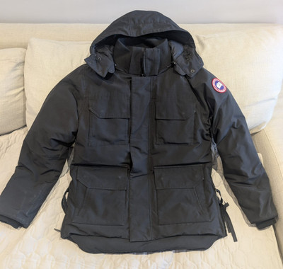 AUTHENTIC - Canada Goose Maitland Parka Jacket - Men`s Large - Black