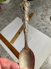 Flower of the Month “January” by Wallace Sterling Teaspoon w/ snowdrop 5 7/8"