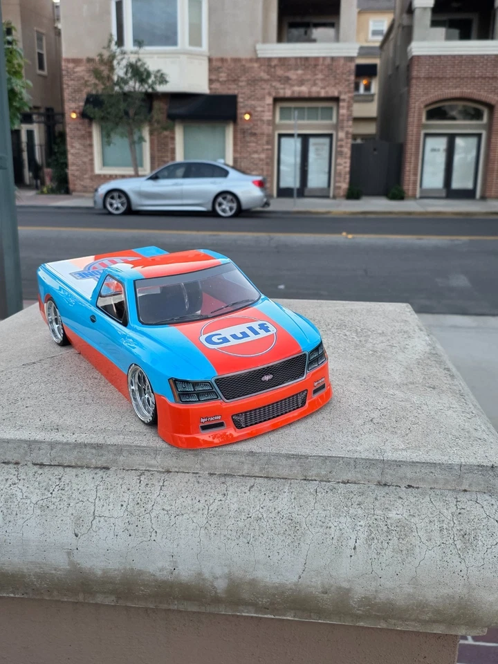 Pintura personalizada 200 mm 1/10 solo cuerpo SILVERADO - 4Tec-2 RDS DC10 YD2 RMX FZ02 TT02 Foto 2 de 4