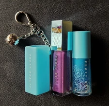 Fenty Beauty Smurfette Smooches Lip Essentials DUO + Keychain 🔥 SOLD OUT Smurfs