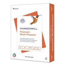 Hammermill Multipurpose Copy Paper, 24lb 8.5x11", 97 Bright, 1 Ream 500 Sheets