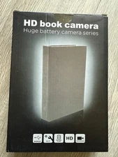 1080P HD Book Camera Surveillance Binder – Night Vision, Motion Detection