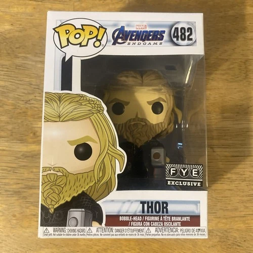 Funko Pop! Vinyl: Marvel Avengers Thor #482 Exclusive FYE Figure