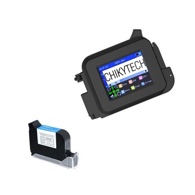 CHIKYTECH Mini Handheld Inkjet Printer,Pocket Portable Coding Machine with 2....