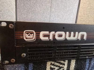 #ad Crown PB 1 🎵 Powerbase 1 Amplifier 230W AC 120V Tested – Rust amp; Scratches $89.00
