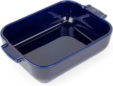 Peugeot Appolia Rectangular Oven Dish Ceramic Baker w/ Handles - Blue (Open Box)