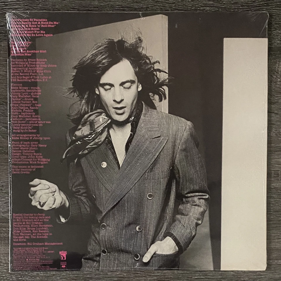 Eddie Money PC 34909  SEALED LP Foto 2 de 3